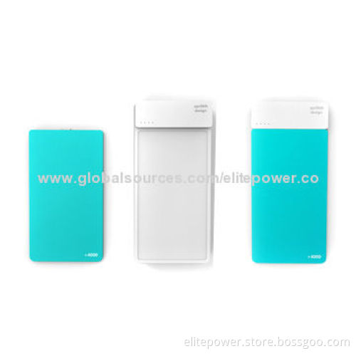 Portable Power Stations for iPhone, Li-ion Polymer Battery, 5V-1A InputNew